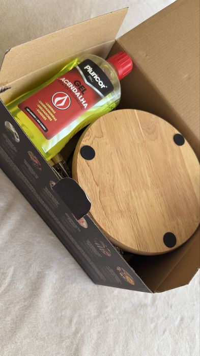Kit para fondu como novo