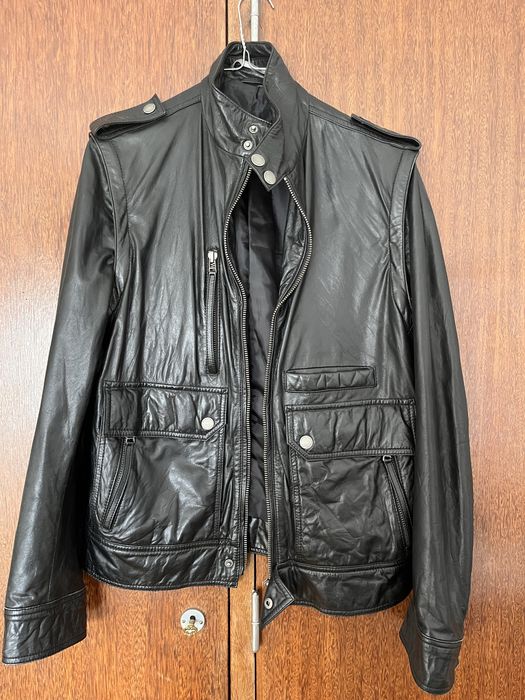 Blusão/colete em pele