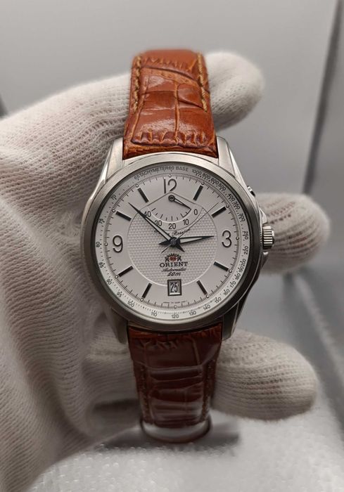 Piękny zegarek męski Orient automatic z rezerwą chodu, nowy, unikat!