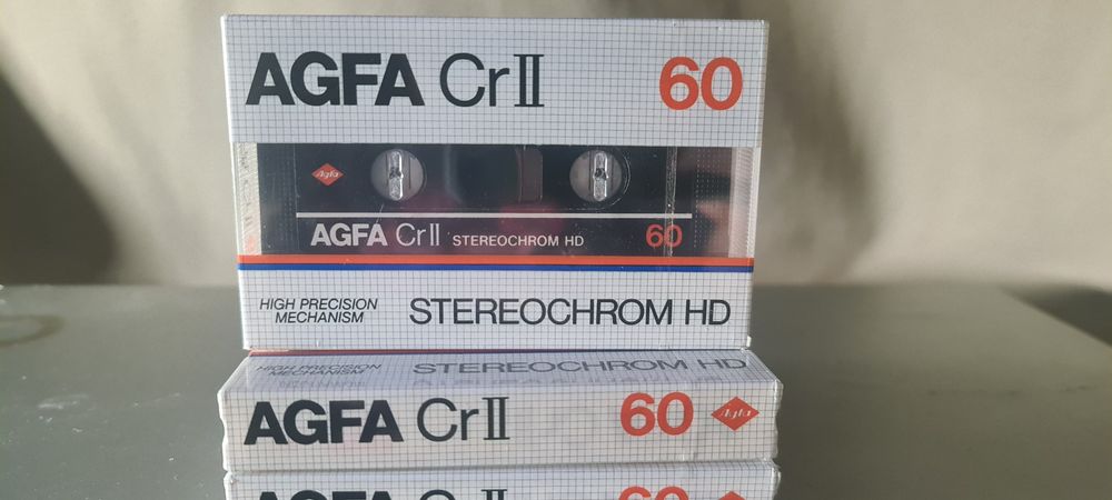 Kaseta magnetofonowa AGFA CR II 60