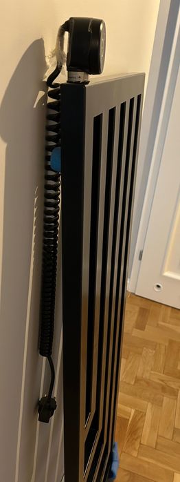 Terma Angus V grzejnik elektryczny 1300x440cm czarny