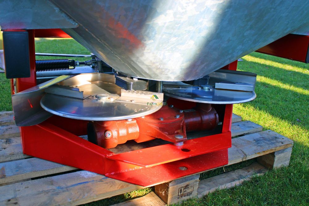 NOWY Rozsiewacz 1000L Rozsiewacz nawozu dwutarczowy ABRA nie STRUMYK