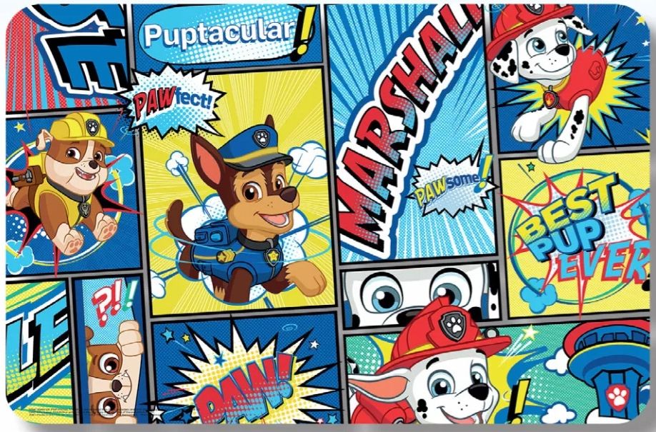 PAW PSI PATROL PODKŁADKA MATA NA BIURKO 43x28 stół