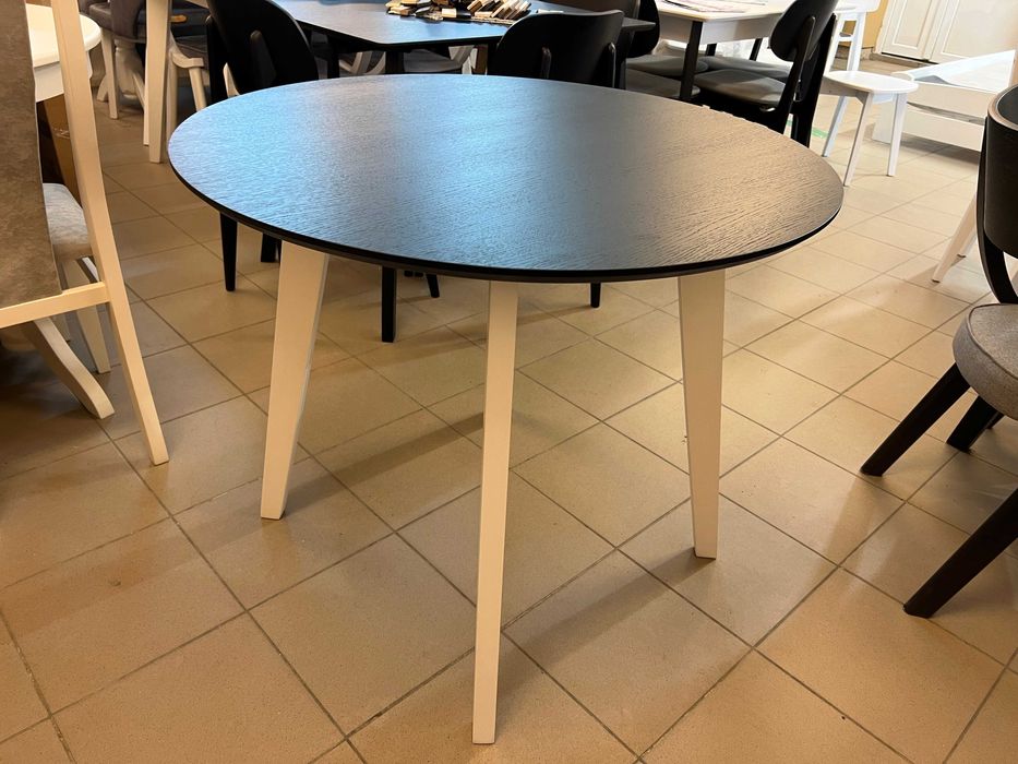 Стіл Марс Д90 круглий суцільний кухонний для дому на кухню для кухні