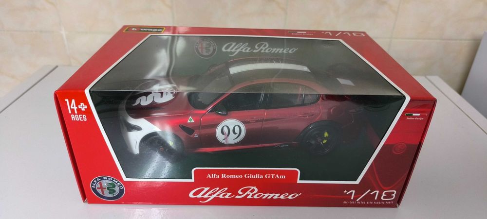 1/18 Bburago Alfa Romeo Giulia GTA