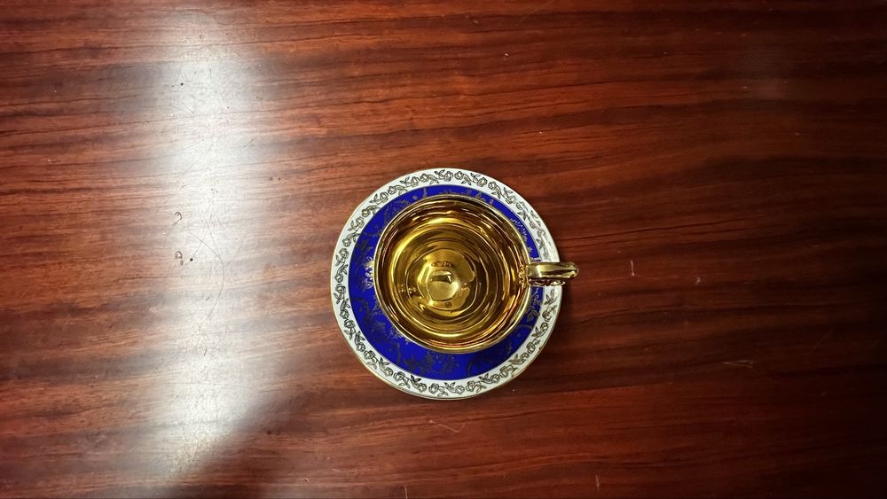 Chavena azul made in GDR