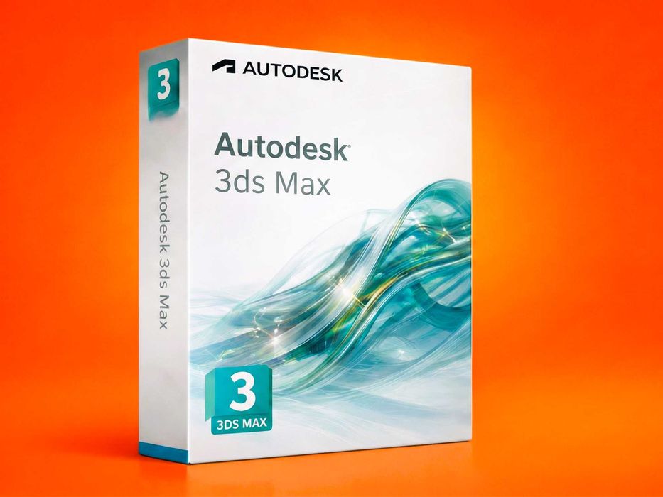 Autodesk 3ds Max – Licencja 3 lata CAD 3D Render