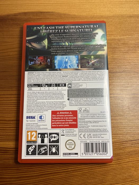 Raidou Remastered - Switch 2