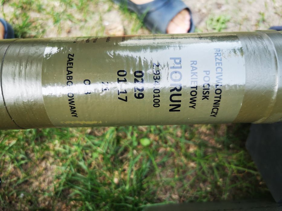 Piorun wyrzutnia demobil oryginał p/lot