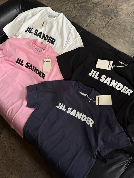 Футболка JIL SANDER розміри S M оверсайз