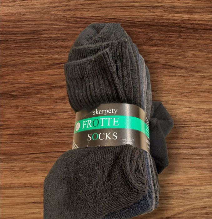 Skarpety męskie frotte 5 par 20 zł