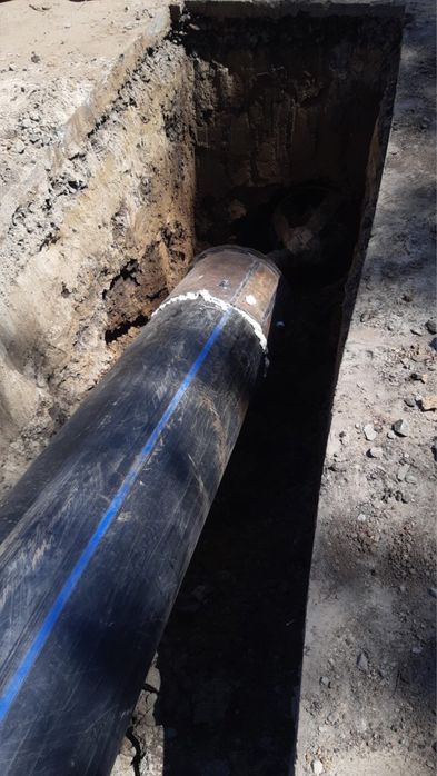 Горизонтальное бурение под дорогой, Газопровод, Каналізація