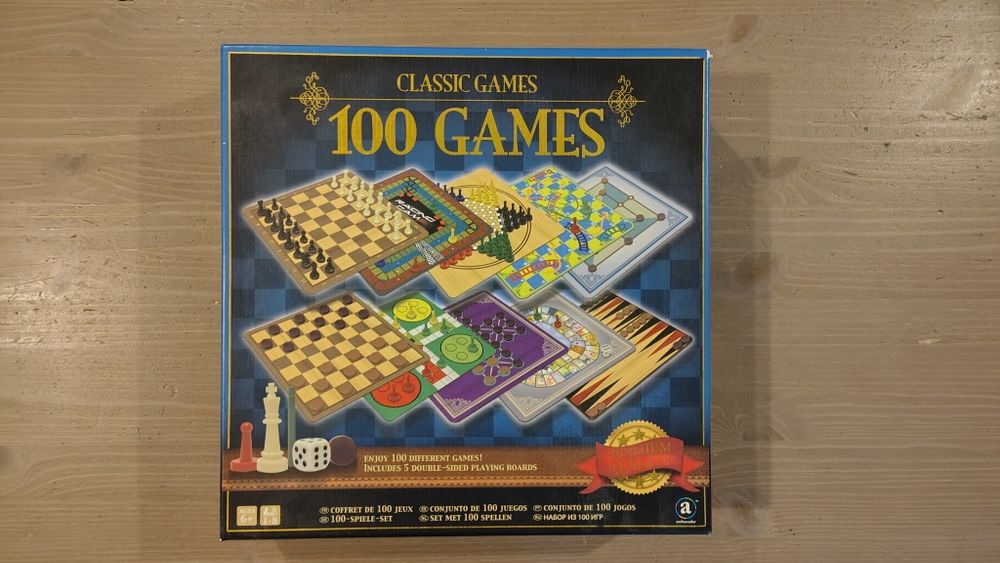 Klasyczne gry, 100 gier, zestaw