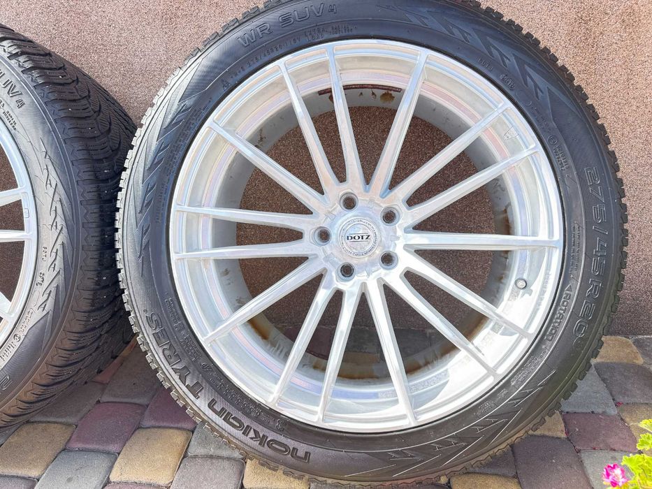 Tітанові діски Dotz 5*114.3 R20 Nissan-Honda-Mitsubishi-Mazda-Kia-Chrysler