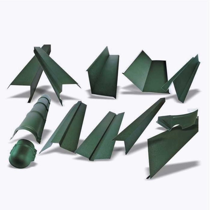 Аксесуари для даху . Вітрова, лобова, коньок. Під ваш розмір