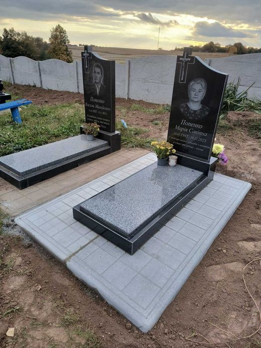 Виготовлення та встановлення пам'ятників  з граніту та крихти