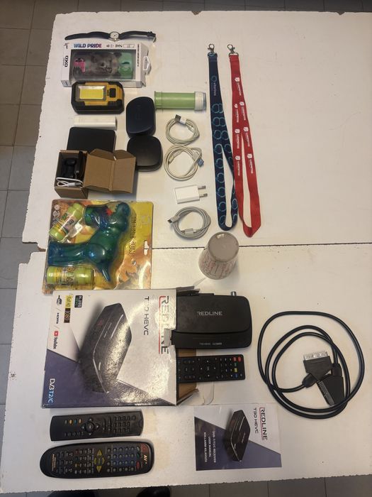 Carrinho com vários artigos