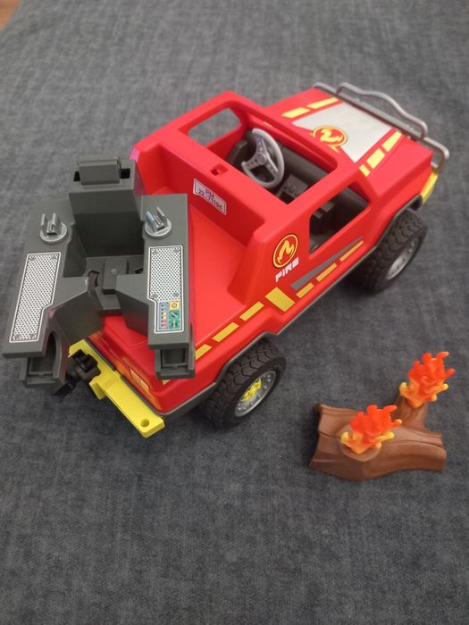 Carro Bombeiros Playmobil - IMPECÁVEL