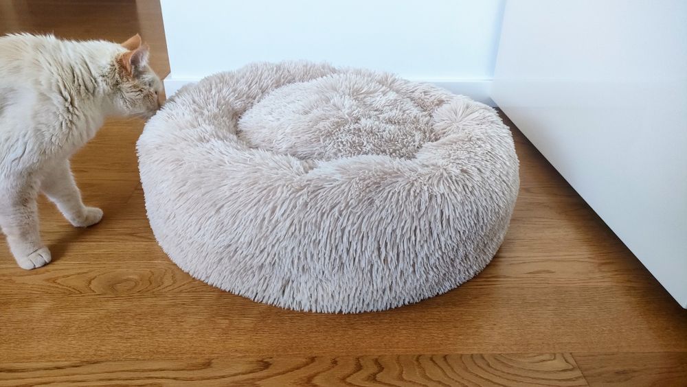 Cama com 62 cm super fofa e confortável para animal de estimação