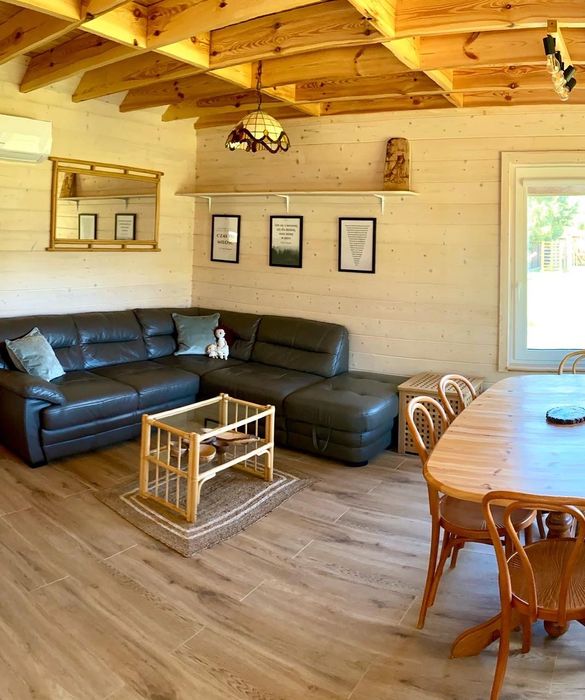 Dom / domek na wynajem z plażą Podlasie - sauna, jacuzzi, kajaki, SUPy