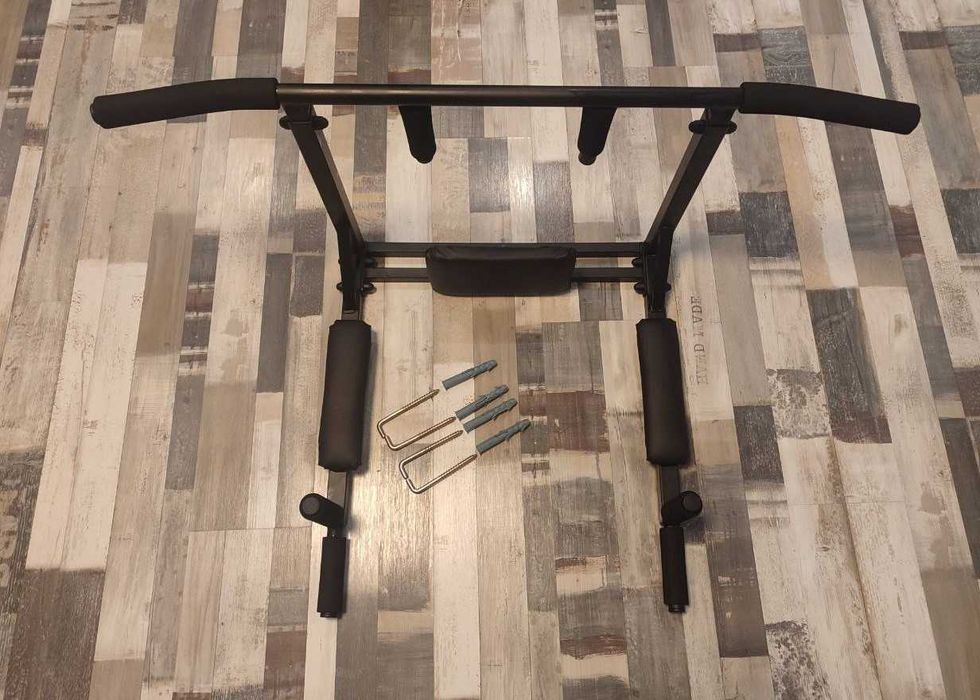 Настенный спорткомплекс турник брусья пресс 3в1 + узкий хват до 200кг