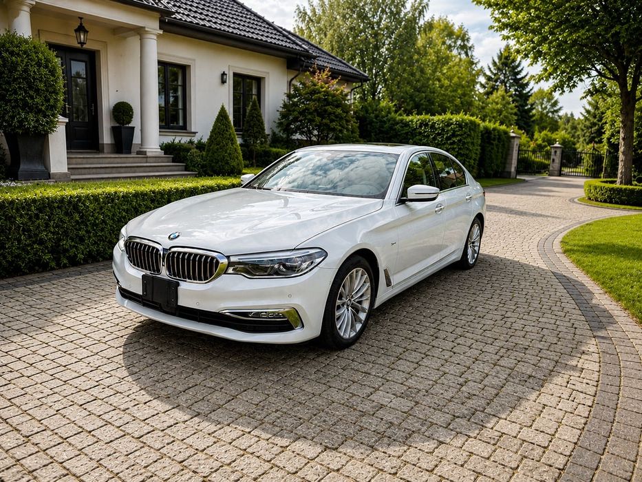 BMW Seria 5 530i Luxury Japonia 1 właściciel bezwypadkowy perła serwis luxury 530i