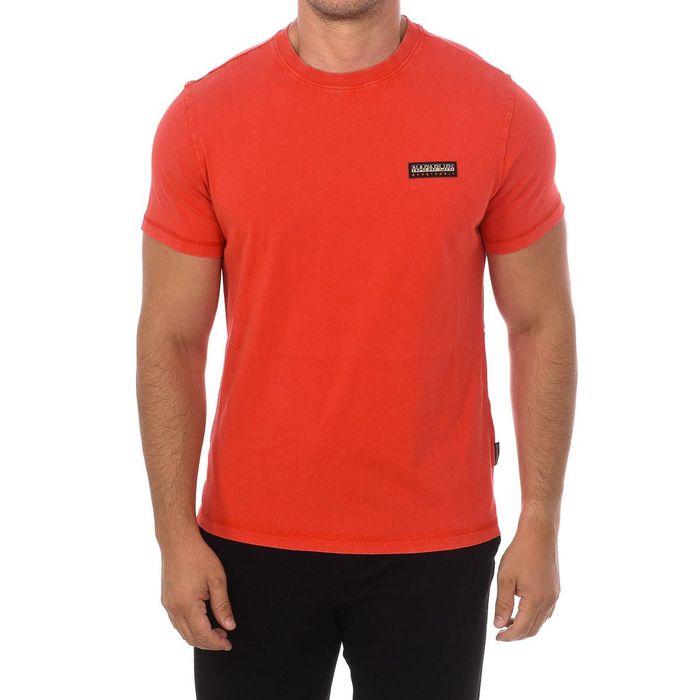 T-shirt Regular fit czerwony Napapijri XXL
