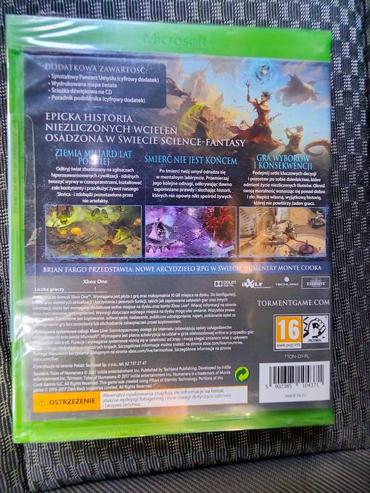 Torment Xbox one nowa