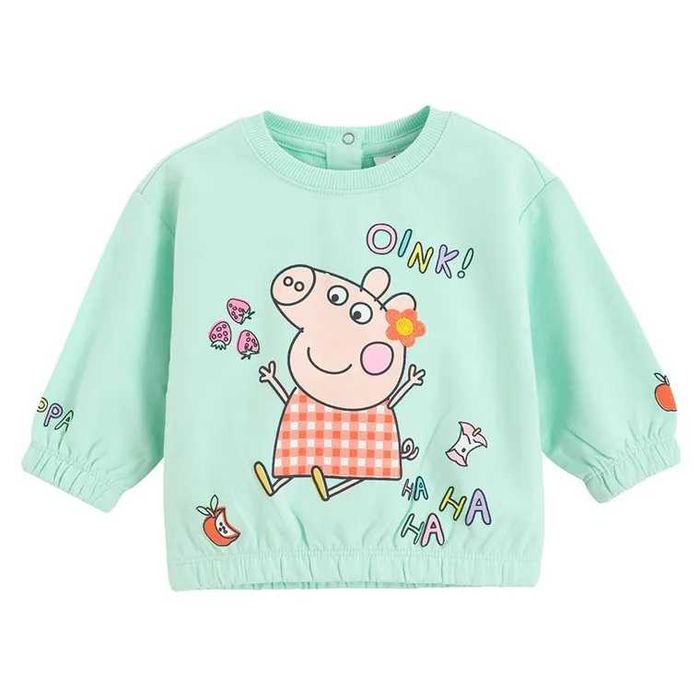 COOL CLUB Bluza bluzka dziewczęca ŚWINKA PEPPA roz. 74