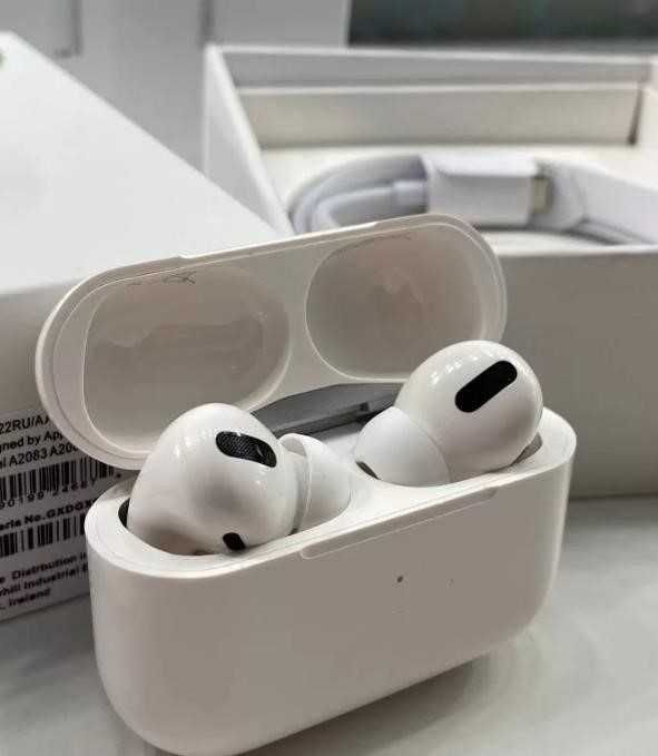 АирПодс Pro Беспроводные Наушники с шумоподавлением+чехол