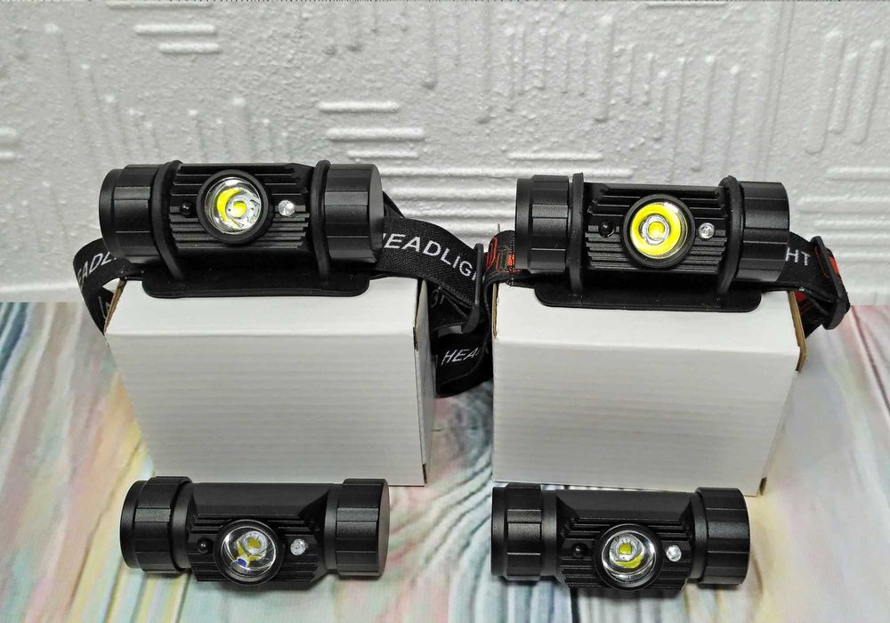 Налобный на голову Фонарик фонарь с датчиком движения ліхтар ліхтарик