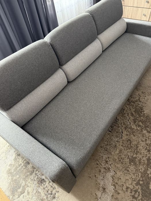 Zarezerwowana !!! Kanapa sofa szara Abra meble jak nowa