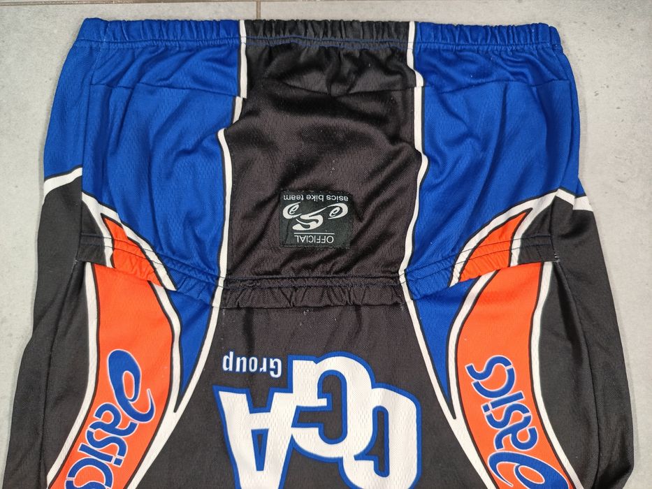 Vintage koszulka Asics kolarska roz. M męska rowerowa