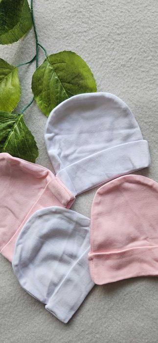 Czapka czapeczka Smerfetka po kąpielówka dla niemowląt noworodka