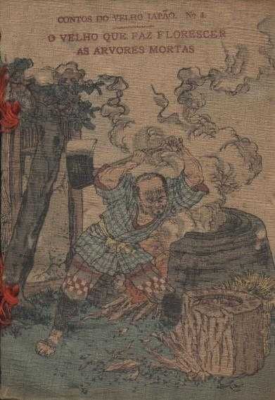 Contos do Velho Japão (Em tecido, início do séc. XX)