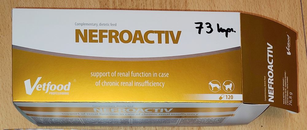 Nefroactiv Vetfood suplement na nerki dla psów i kotów