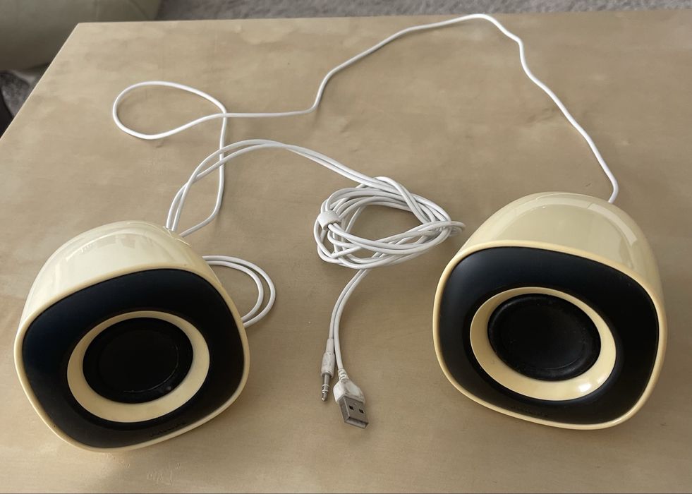 Colunas Philips SPA2201/10 – USB + jack 3,5 mm