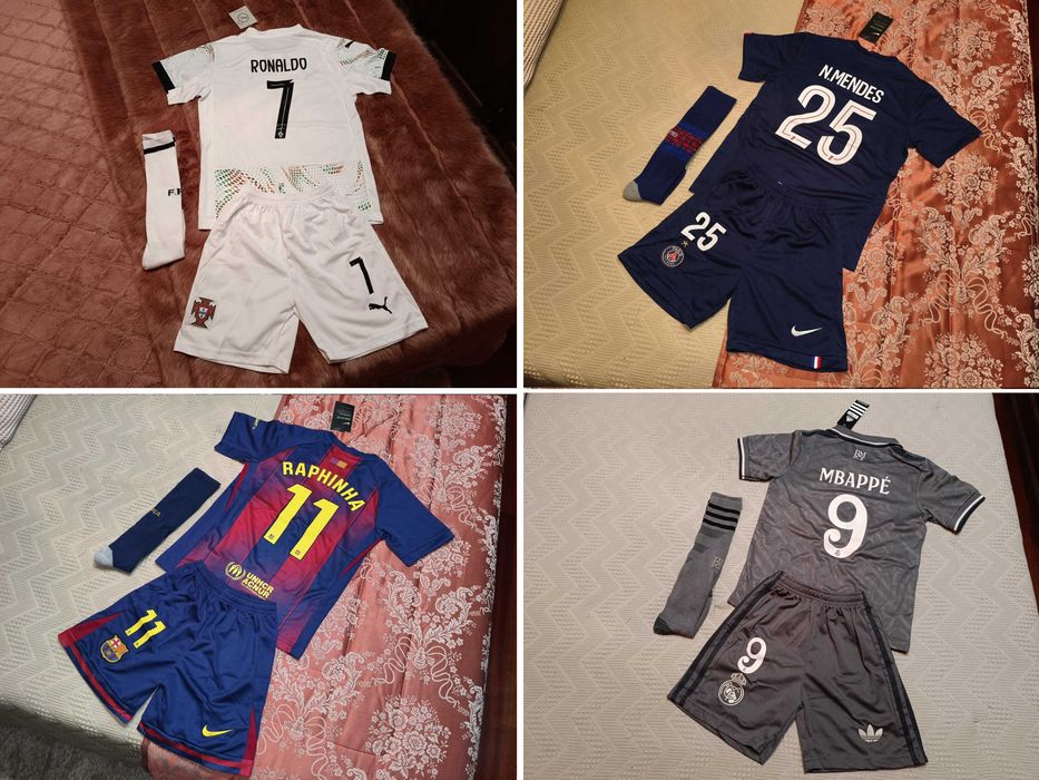 Camisola Criança NUNO MENDES Equipamento PSG | Paris Saint Germain