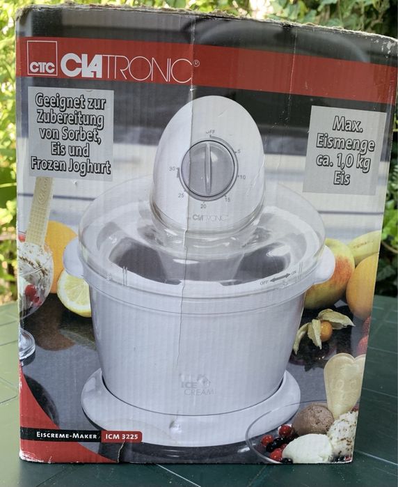 Аппарат для приготовления мороженного и йогурта Clatronic ICM 3225