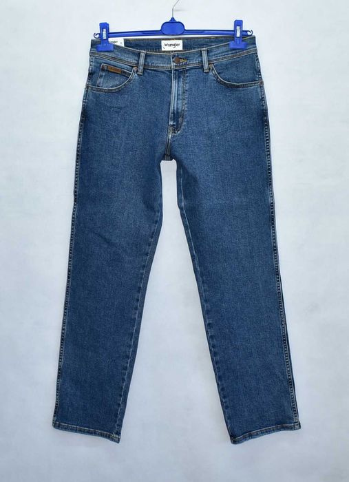 Wrangler Texas Stretch Spodnie Jeansy 33x32 Nowe