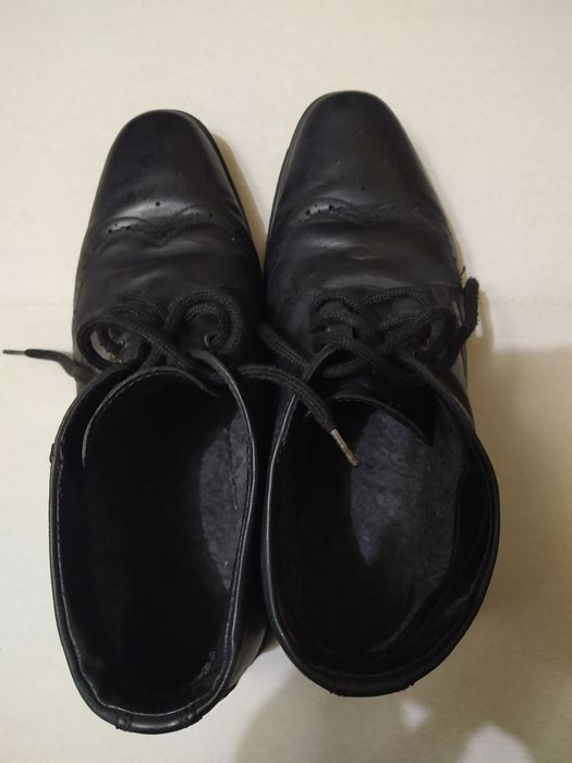 Полуботинки кожаные мужские Goretti Linea утеплённые 40 размер 100грн