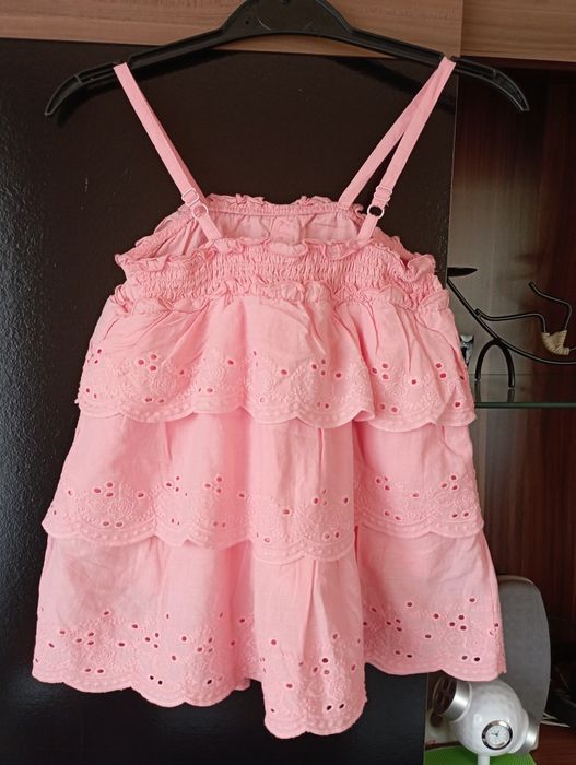 Bluzka letnia dziewczęca rozm 110 (4-5)Takko