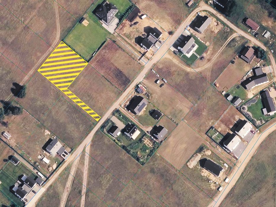 Grzepnica 1501 m² | MPZP | przy lesie | 2 km od Dobrej - Widok 3