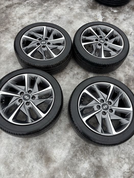 Hyundai Kia koła Felgi Aluminiowe z oponami 17 cali 5x14,3