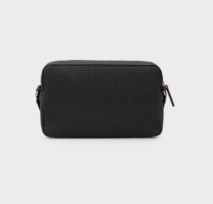 100% ОРИГІНАЛ Calvin Klein embossed crossbody ZIP NEW сумка чорна кросбоді чоловіча через плече