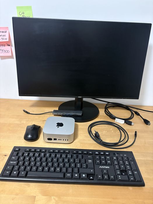 Mac Mini M4 (Monitor 4k)