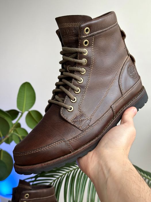 Шкіряні черевики Timberland оригінал Мужские кожаные ботинки ориг