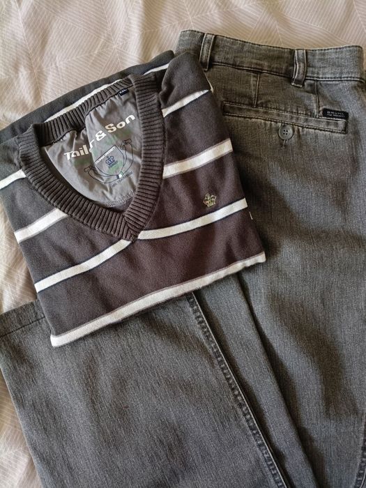 Sweter/spodnie XXL