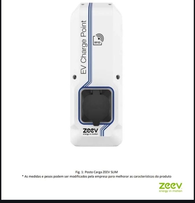 Carregador Kw22 zeev para veiculos elétricos