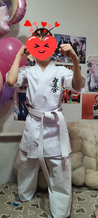 Кимоно для занятия спортом размер 132 140